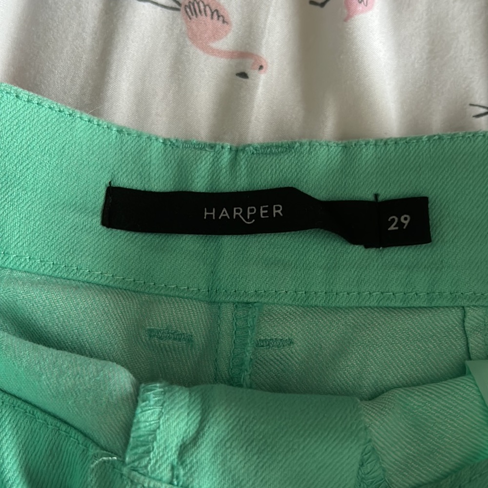 Harper Green Shorts - 29 - Picture 2 of 3